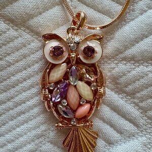 Christopher & Banks Gold and Pink Necklace Collection